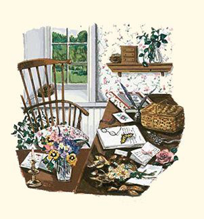 Susan Rios - The Collector - Limited Edition Serigraph