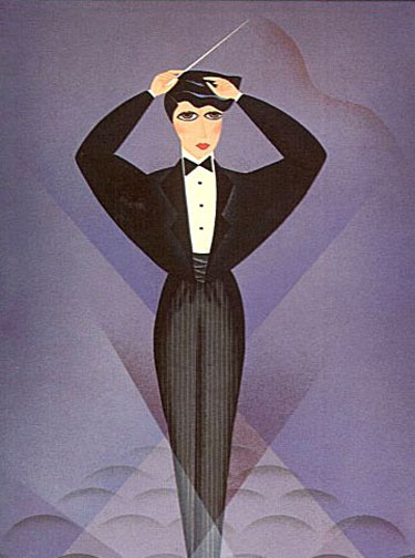 Robin Morris - The Conductor - Limited Edition Lithograph
