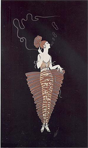  Erte - The Contessa - Limited Edition Serigraph