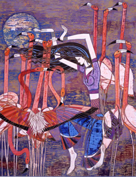 Robin Morris - The Dance - Limited Edition Lithograph