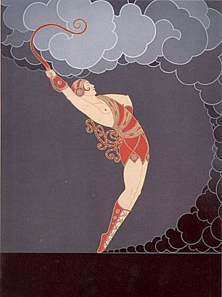  Erte - At the Theater Suite - Limited Edition Serigraph