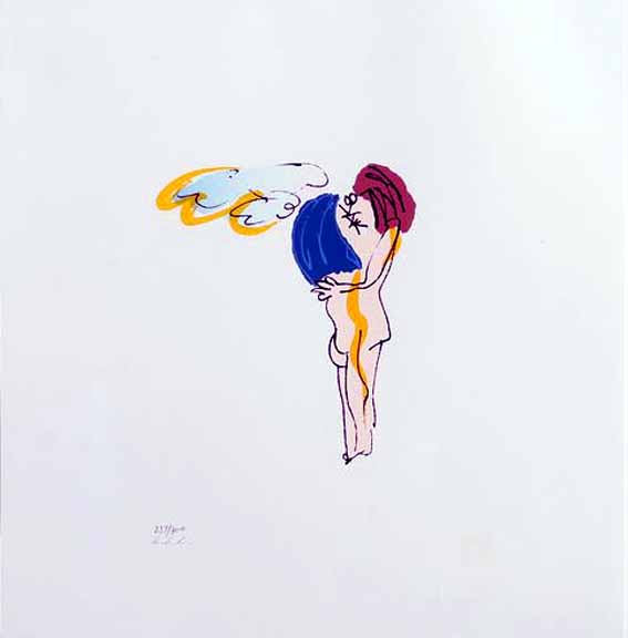 John Lennon - Embrace - Limited Edition Serigraph