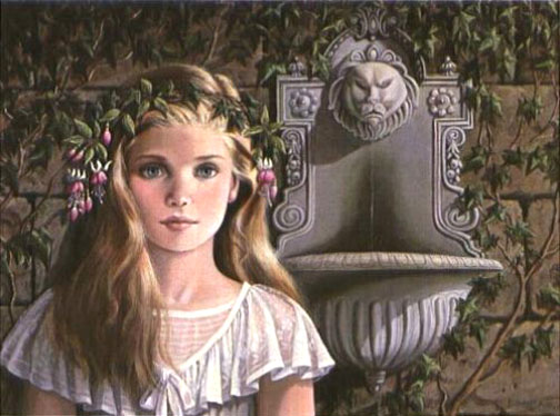 Pati Bannister - The Fountain - Limited Edition Lithograph