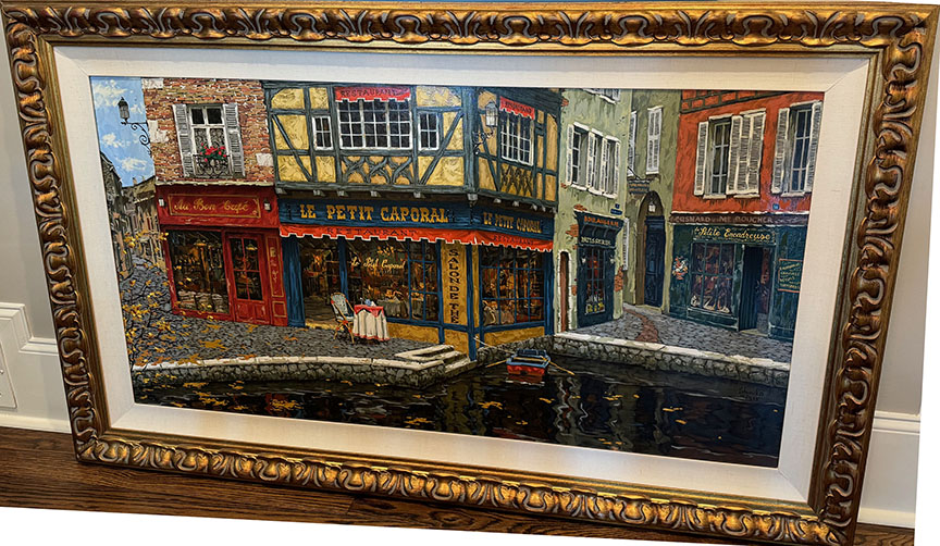 Viktor Shvaiko - The Last Leaves - Limited Edition Enhanced Canvas