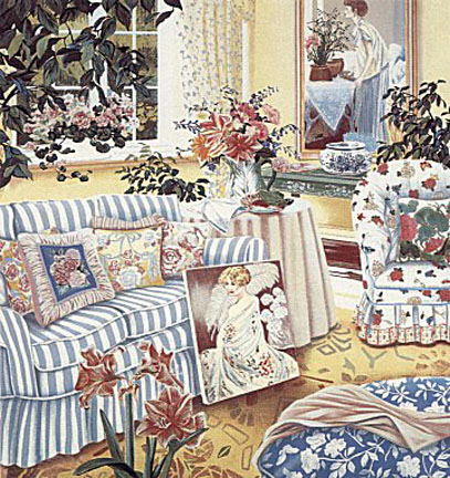 Susan Rios - The New Arrangement - Limited Edition Serigraph
