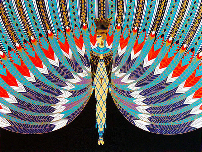  Erte - The Nile - Limited Edition Serigraph