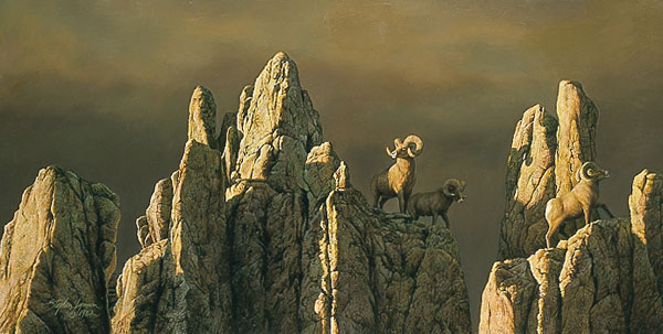 Stephen Lyman - The Pass - Limited Edition Lithograph