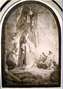 Rembrandt - The Raising Of Lazarus: The Larger Plate - Limited Edition Etching