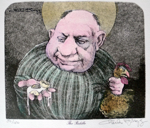 Charles Bragg - The Riddle - Limited Edition Lithograph 