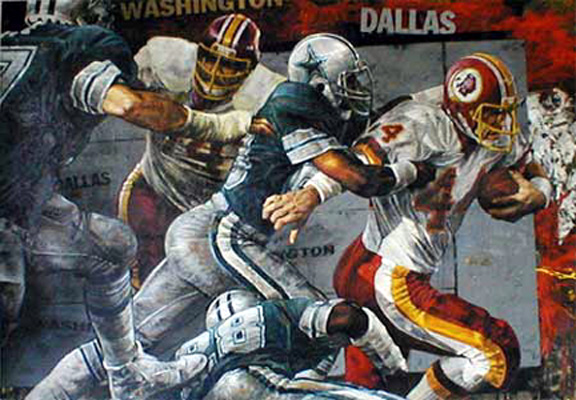 Stephen Holland - The Rivalry - Limited Edition Giclee on Canvas