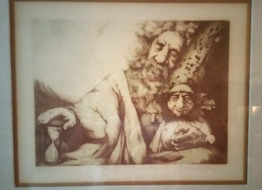 Charles Bragg - The Seventh Day - Limited Edition Etching