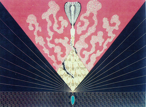  Erte - The Triumph Of The Courtesan - Limited Edition Serigraph