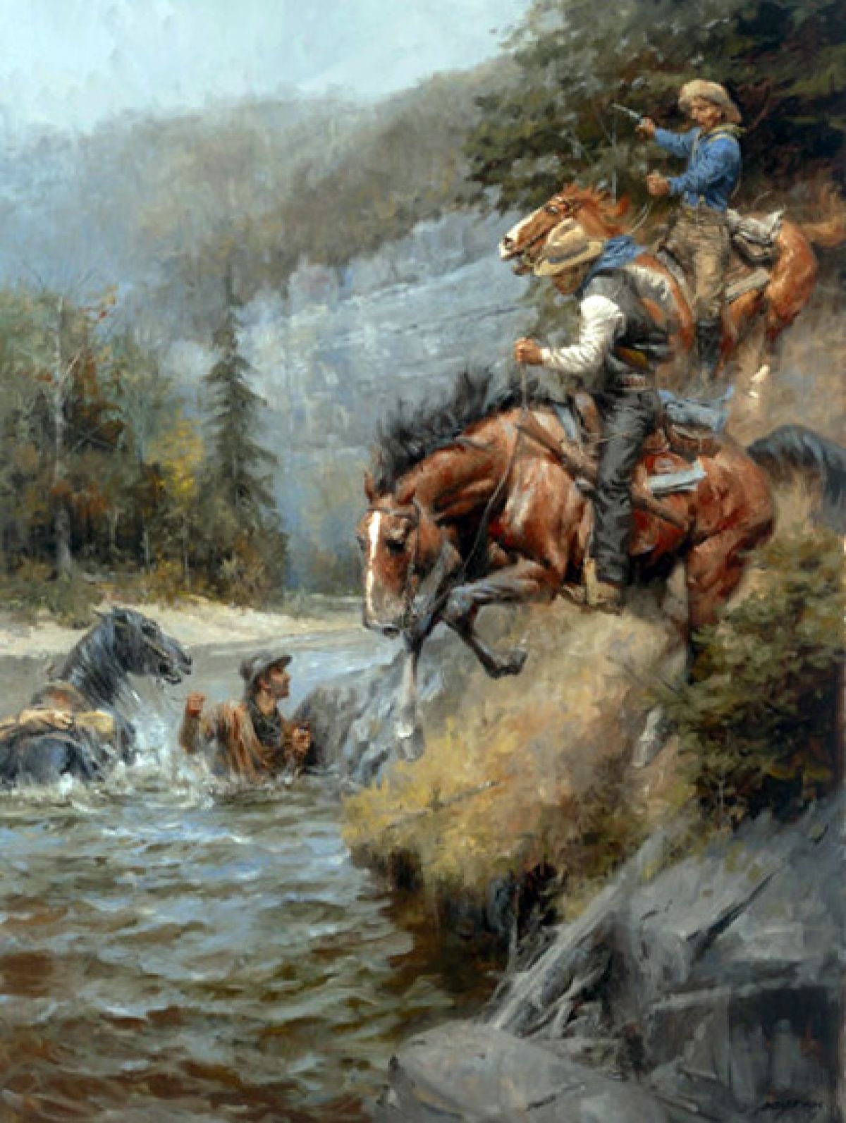 Andy Thomas - The Hunted - Limited Edition Giclee