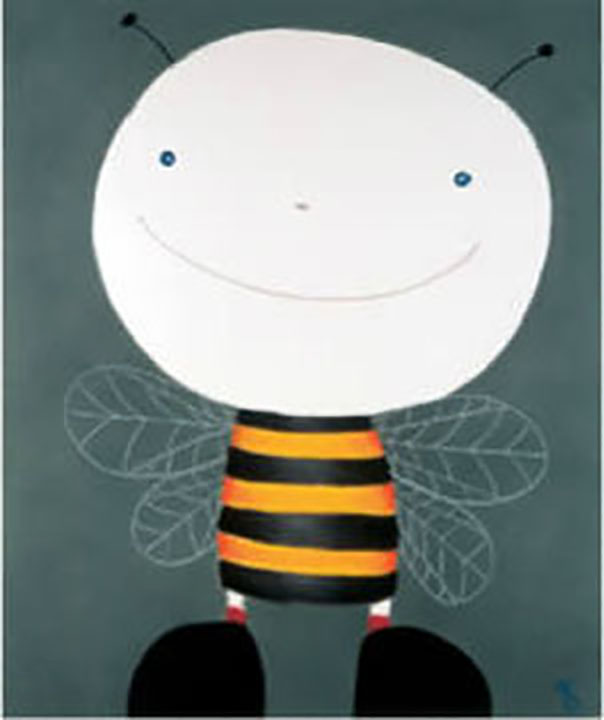 Mackenzie Thorpe - Bee Boy - Limited Edition Lithograph