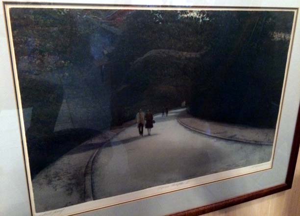 Harold Altman - Three Couples II - Limited Edition Etching
