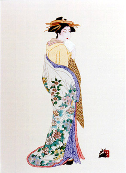 Hisashi Otsuka - Timeless Beauty - Limited Edition Mixed Media
