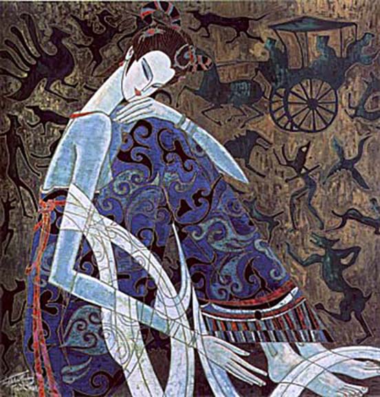 Shao Kuang Ting - Ancient Civilization - Limited Edition Serigraph