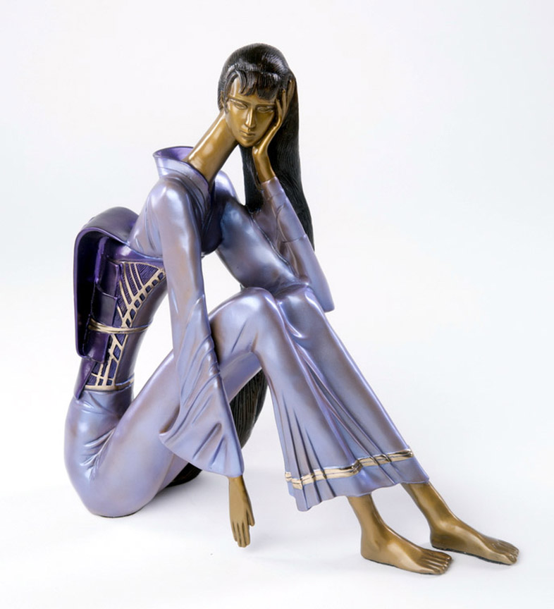 Shao Kuang Ting - Beautiful Dreamer - Limited Edition Bronze Sculpture