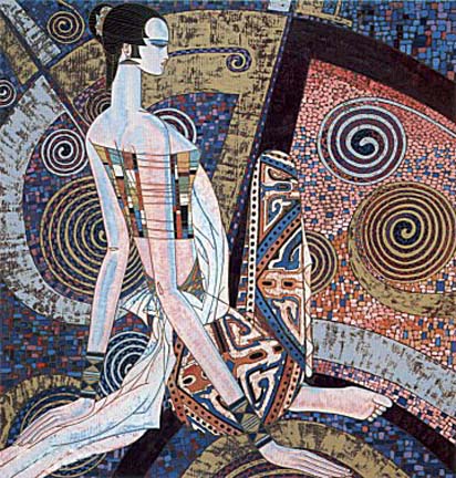 Shao Kuang Ting - Golden Empress - Limited Edition Serigraph
