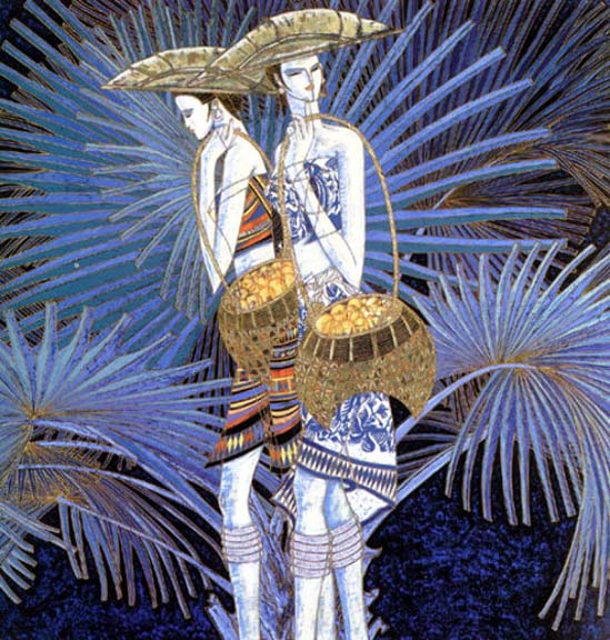 Shao Kuang Ting - Peaceful World - Limited Edition Serigraph