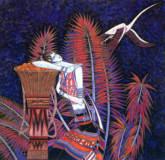 Shao Kuang Ting - Purple Dreams - Limited Edition Serigraph