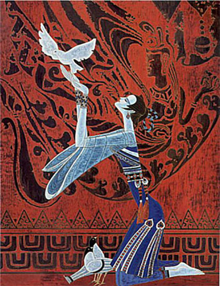 Shao Kuang Ting - Religion and Peace - Limited Edition Serigraph