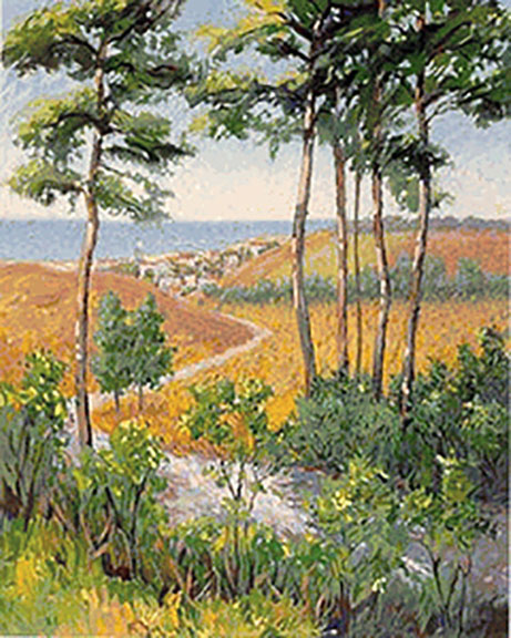 Christian Title - Path to the Village - Limited Edition Serigraph