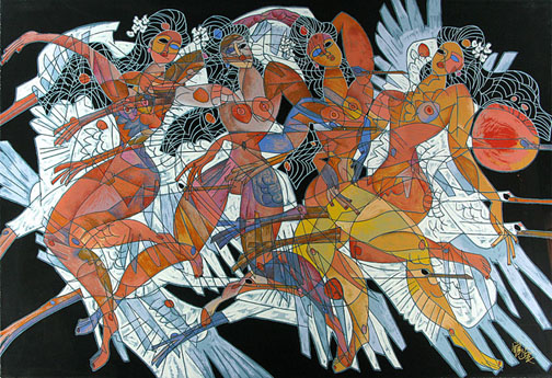 TieFeng Jiang - To Soar - Limited Edition Serigraph