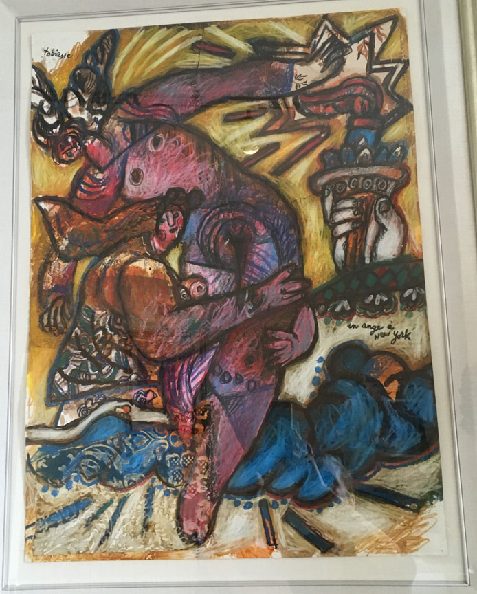 Theo Tobiasse - Untitled - Limited Edition Mixed Media
