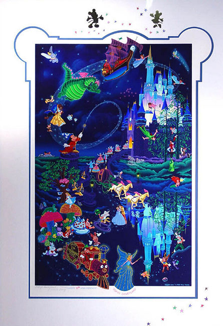 Melanie Taylor Kent - Tokyo Disneyland - Limited Edition Serigraph