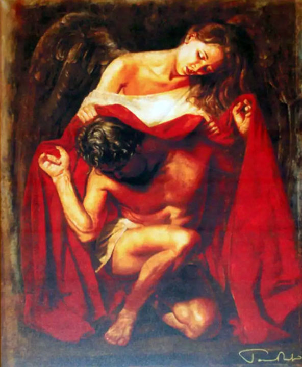 Tomasz Rut - Primetheia - Limited Edition Giclee on Canvas