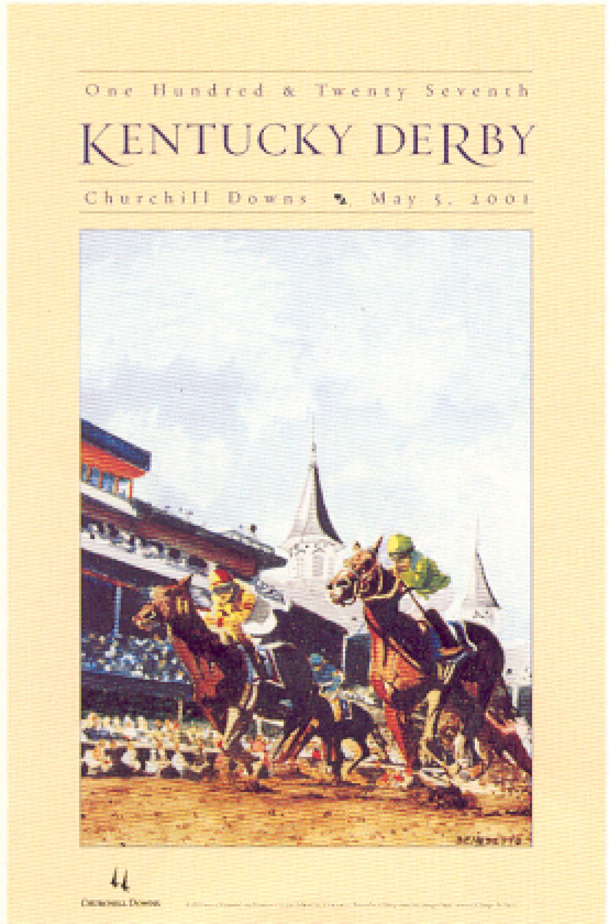 Tony Bennett - Kentucky Derby - Limited Edition Giclee