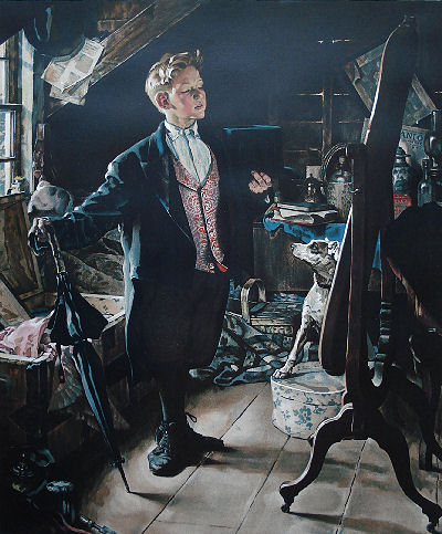 Norman Rockwell - Top Hat and Tails - Limited Edition Lithograph