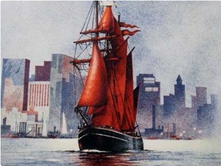 John Kelly - Topsail Schooner - Limited Edition Lithograph