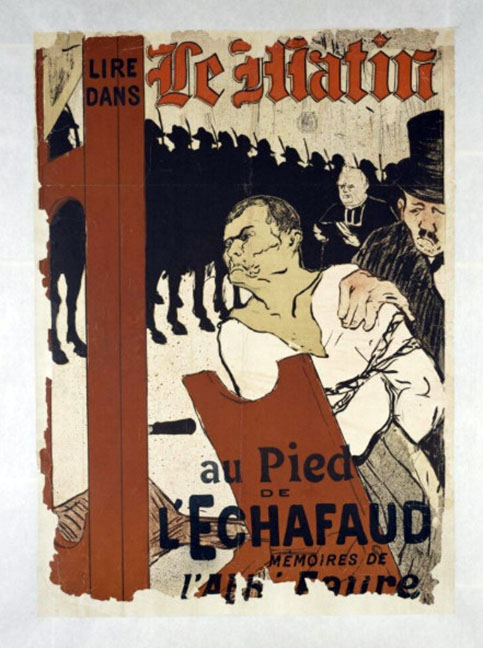 Toulouse Lautrec - Au Pied De L'Echafaud - Limited Edition Lithograph