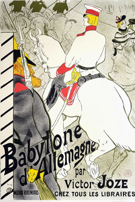 Toulouse Lautrec - Babylone D'Allemagne - Limited Edition Lithograph