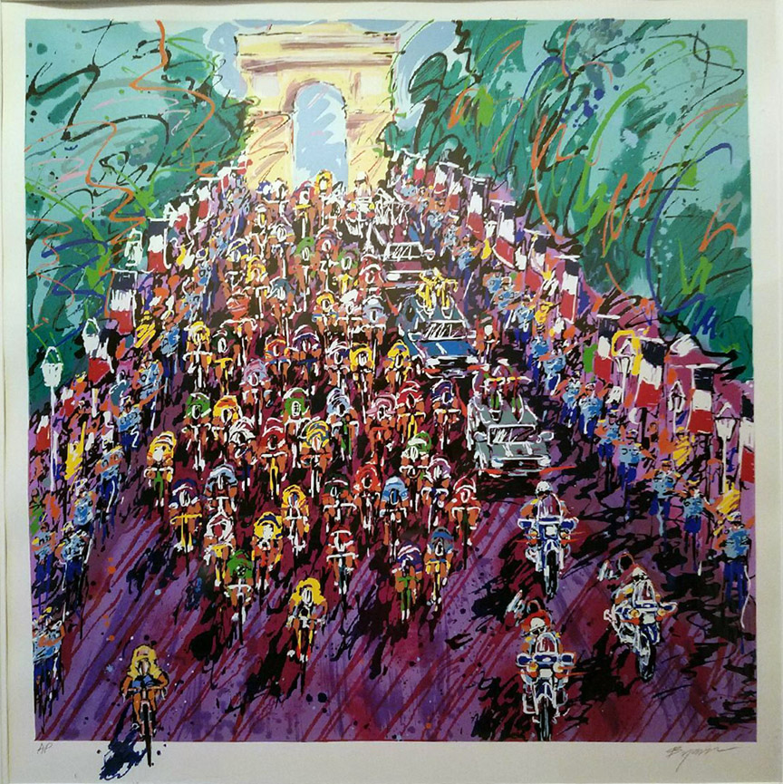 Michael Bryan - Tour de France - Limited Edition Serigraph  