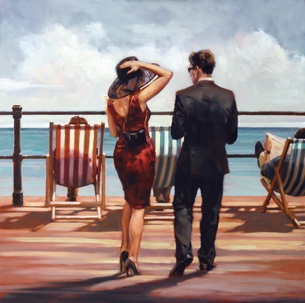 Mark Spain - Treading The Boards - Limited Edition on Canvas