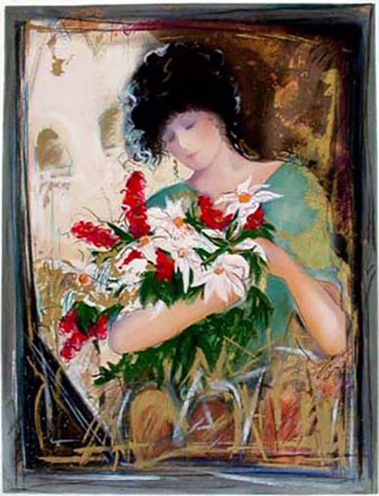 Janet Treby - Muse IV - Limited Edition Serigraph