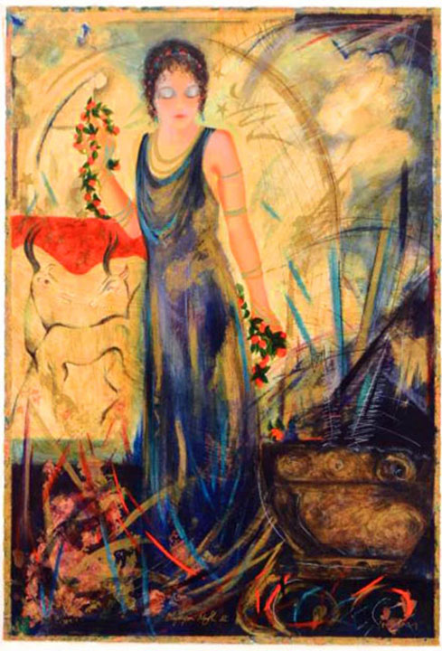 Janet Treby - Olympian Myth III - Limited Edition Serigraph