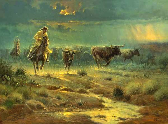G Harvey - Turning the Lead - Limited Edition Lithograph