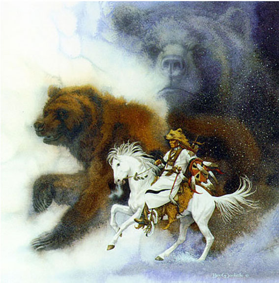 Bev Doolittle - Two Bears of the Blackfeet - Limited Edition Lithograph