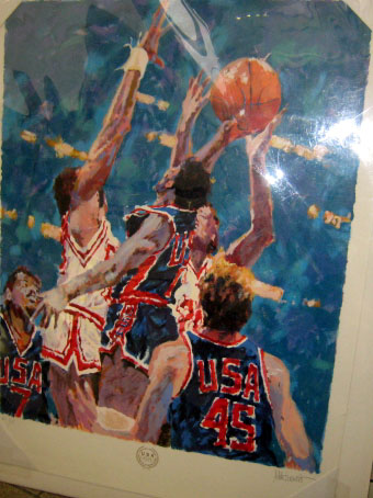 Aldo Luongo - USA Olympic Basketball - Limited Edition Serigraph