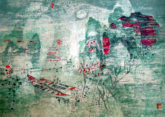 Lebadang - Unknown Title - Limited Edition Lithograph