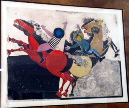 Graciela Rodo Boulanger - Unknown Title - Limited Edition Lithograph