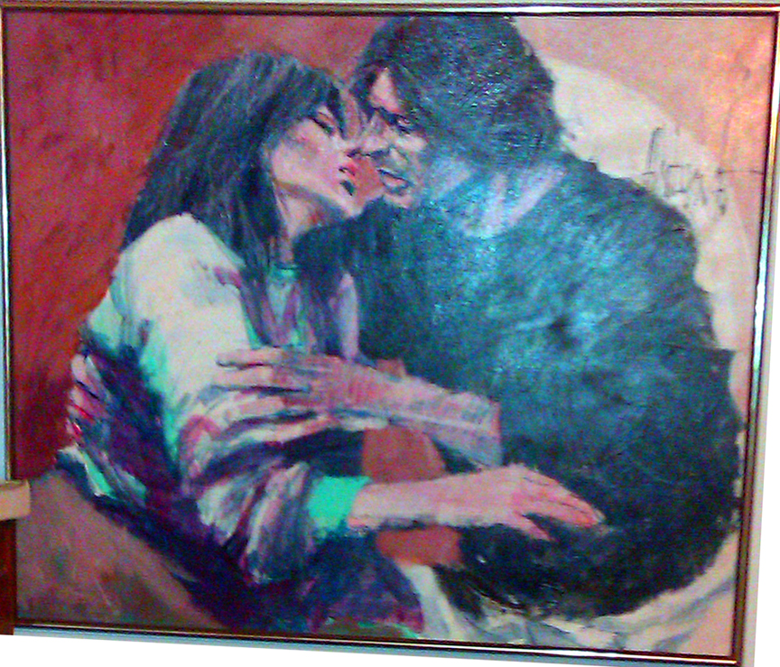 Aldo Luongo - Unknown Title - Original Painting - Oil on Canvas