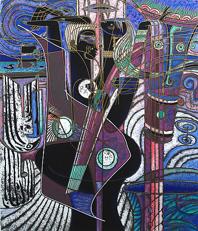 Wong Shue - Unspoken Passion - Limited Edition Serigraph