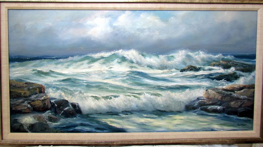 William DeShazo - Untitled - Original Painting - Oil