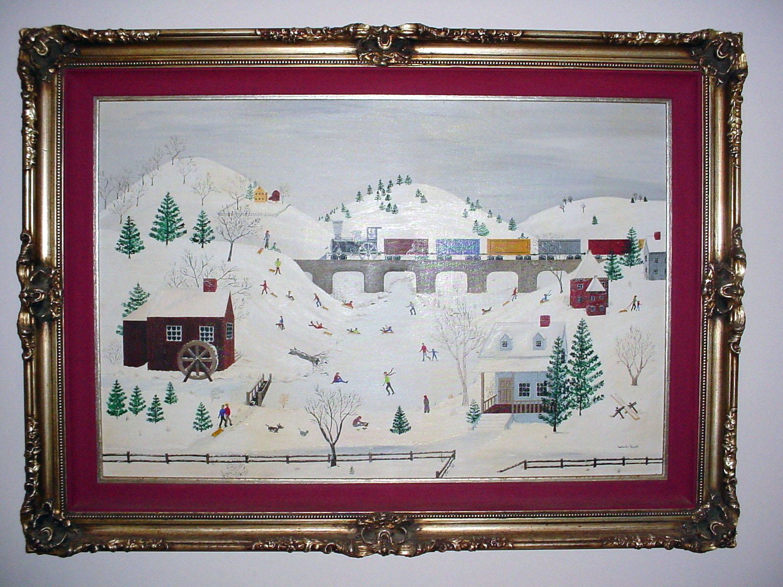 Jane Wooster Scott - Untitled - Original Painting - Oil on Canvas