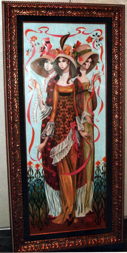 Pati Bannister - Untitled - Original Painting -Oil on Panel